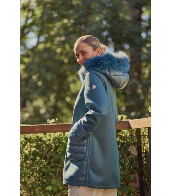 Parka Combinada Marino Donjaz Mujer