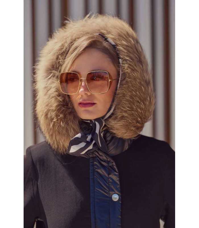 Parka Neopreno Rojo Guateada Donjaz Mujer