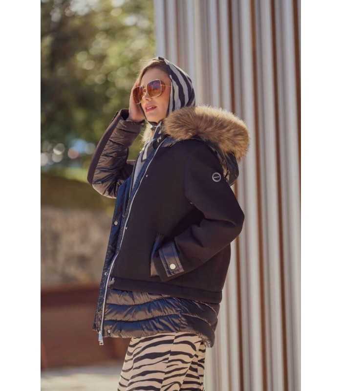 Parka Neopreno Guateada Donjaz Mujer