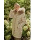Parka Acolchada Beige Donjaz Mujer