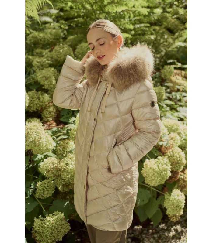 Parka Acolchada Beige Donjaz Mujer