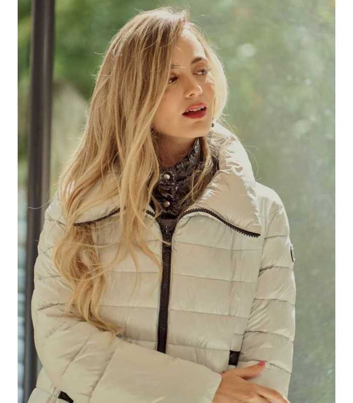 Parka Guateada Gris Donjaz Mujer