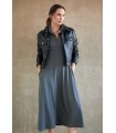 Vestido Punto Gris Trovels Mujer