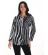 Camisa Estampada Ondas Frank Lyman Mujer