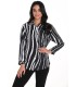Camisa Estampada Ondas Frank Lyman Mujer