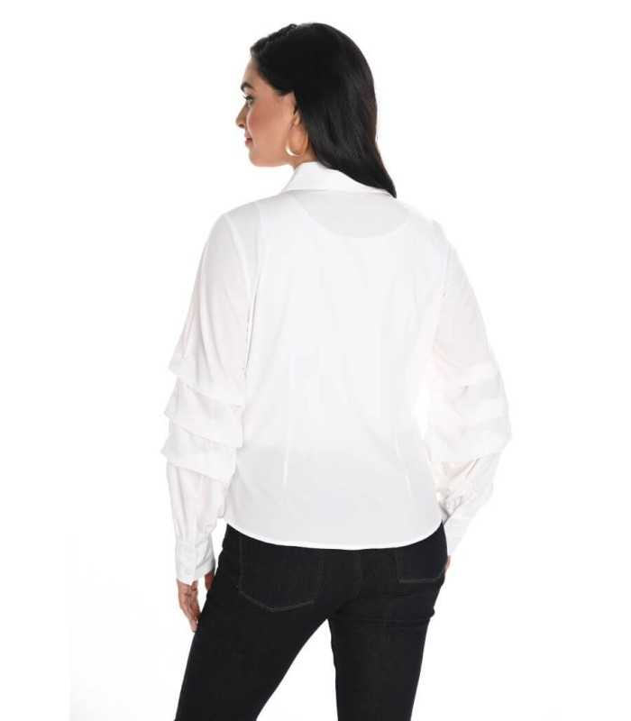 Camisa Blanca Frank Lyman Mujer