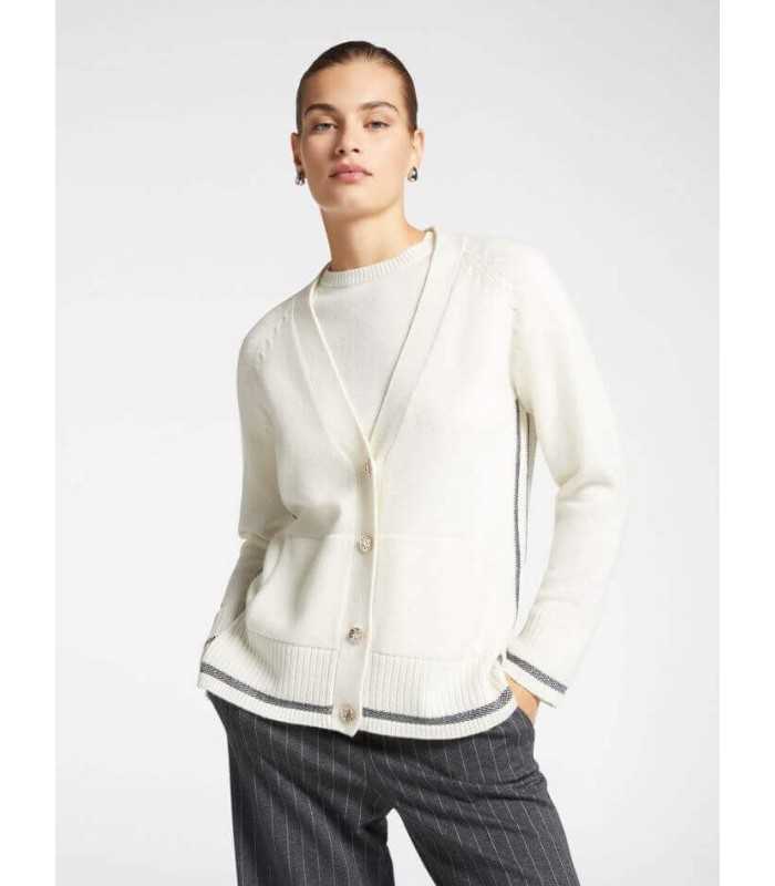 Chaqueta Cruda Punto Elena Miro Mujer