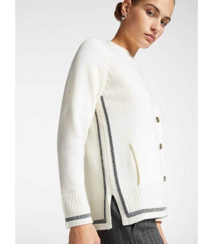 Chaqueta Cruda Punto Elena Miro Mujer