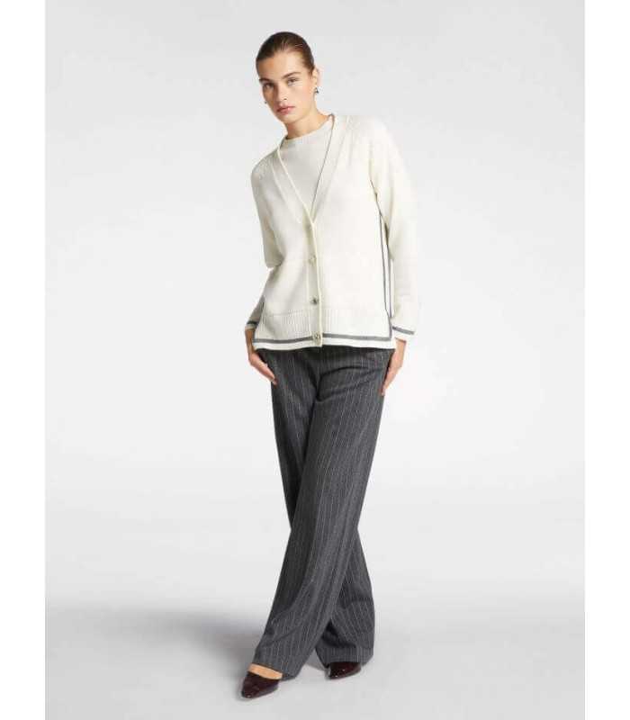 Chaqueta Cruda Punto Elena Miro Mujer