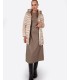 Parka Larga Champagne CRIS Henry Arroway Mujer