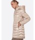 Parka Larga Champagne CRIS Henry Arroway Mujer