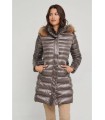 Parka Larga Mink ZOE Henry Arroway Mujer