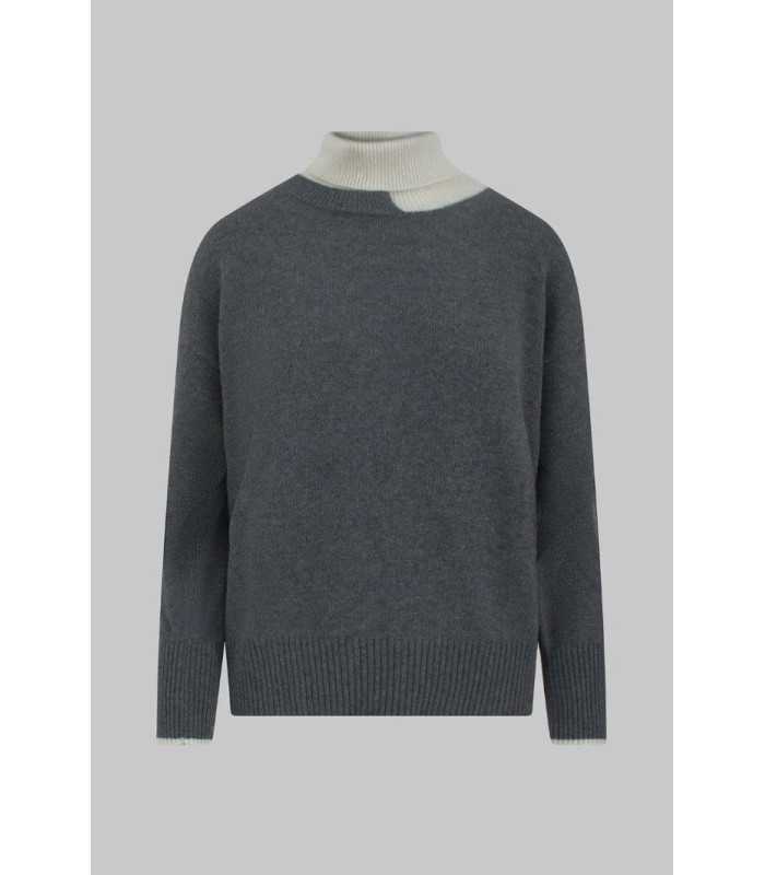 Suéter Lana Antracita Maria Bellentani Mujer