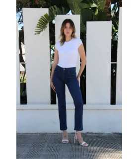 Pantalón Vaquero Azul Kleymac Mujer