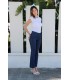 Pantalón Vaquero Azul Kleymac Mujer