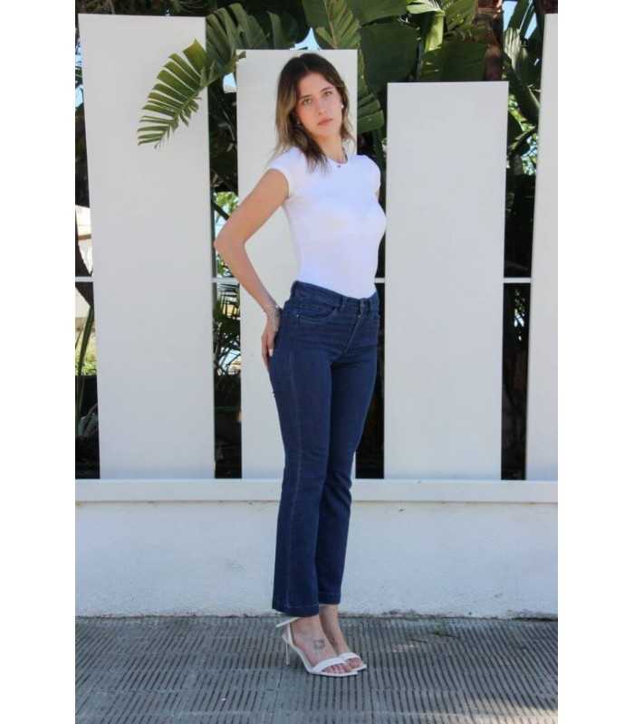 Pantalón Vaquero Azul Kleymac Mujer