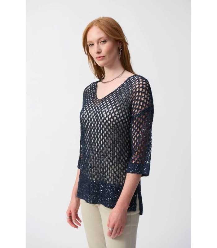 Suéter Marino Lentejuelas Joseph Ribkoff Mujer