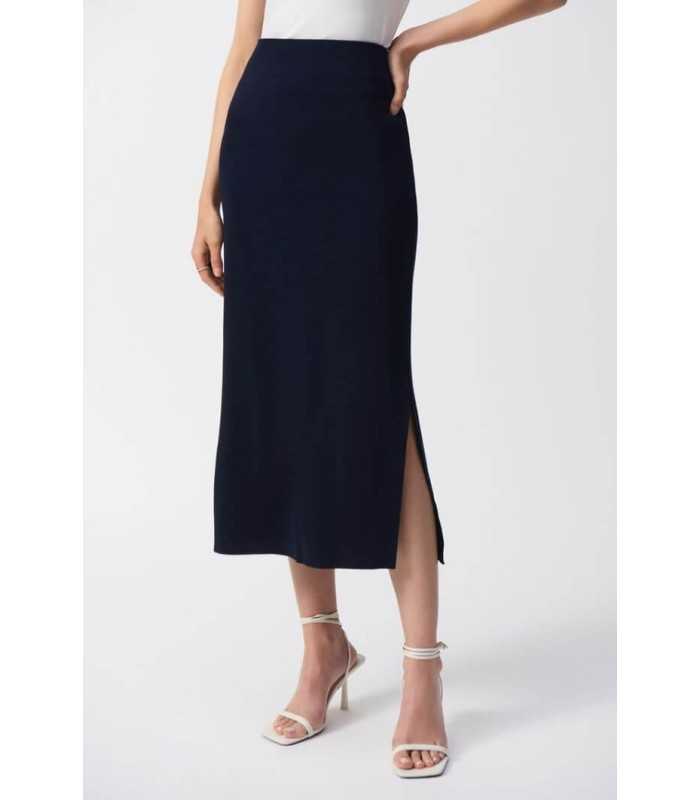 Falda Midi Marino Joseph Ribkoff Mujer