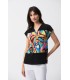 Top Boxy Abstracto Joseph Ribkoff Mujer
