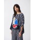 Top Poncho Georgette Joseph Ribkoff Mujer