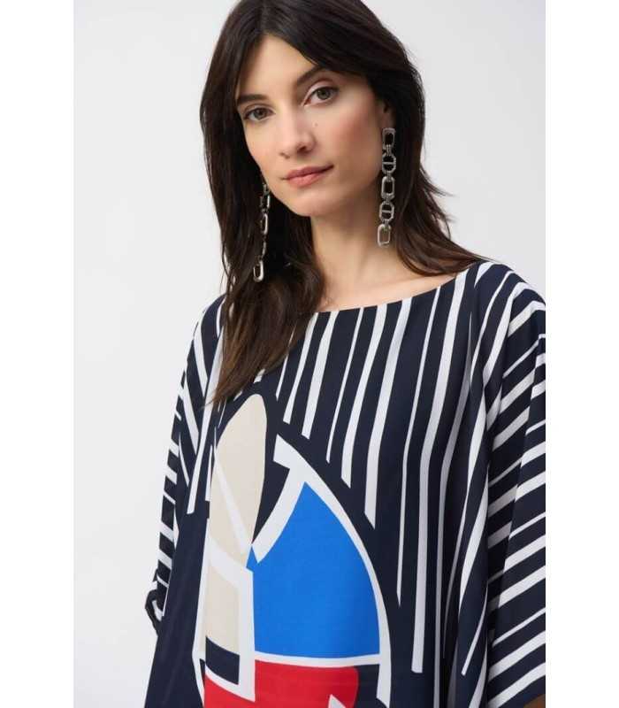 Top Poncho Georgette Joseph Ribkoff Mujer