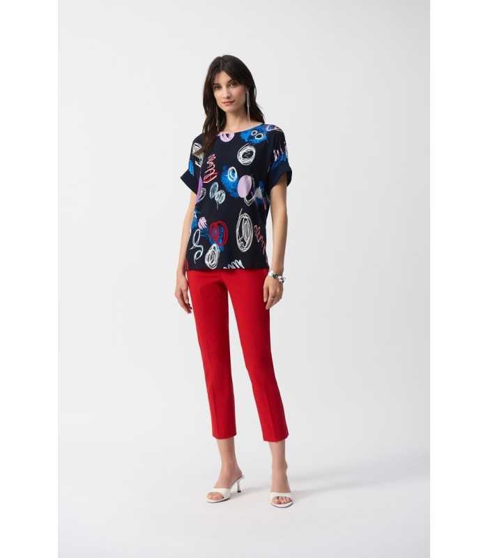 Top Estampado Garabatos Joseph Ribkoff Mujer