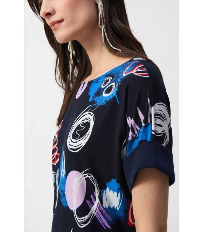 Top Estampado Garabatos Joseph Ribkoff Mujer