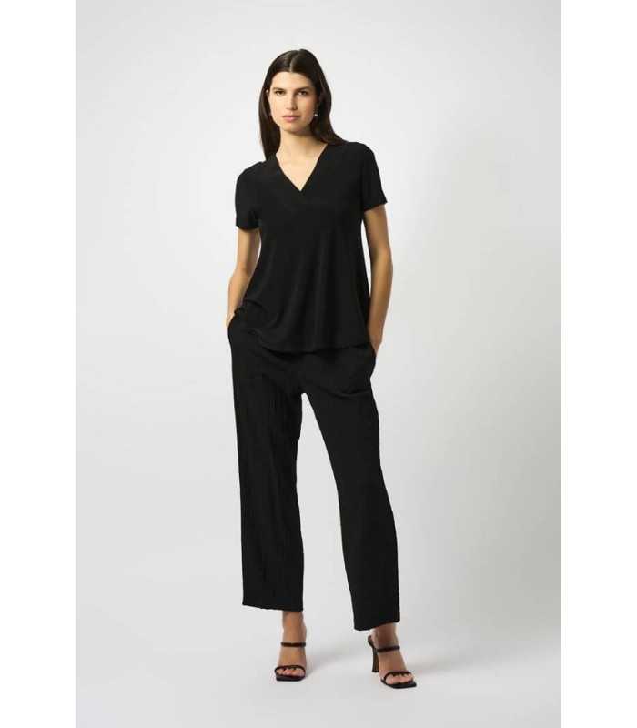 Top Punto Seda Negro Joseph Ribkoff Mujer