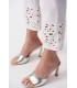 Pantalón Blanco Bordado Joseph Ribkoff Mujer