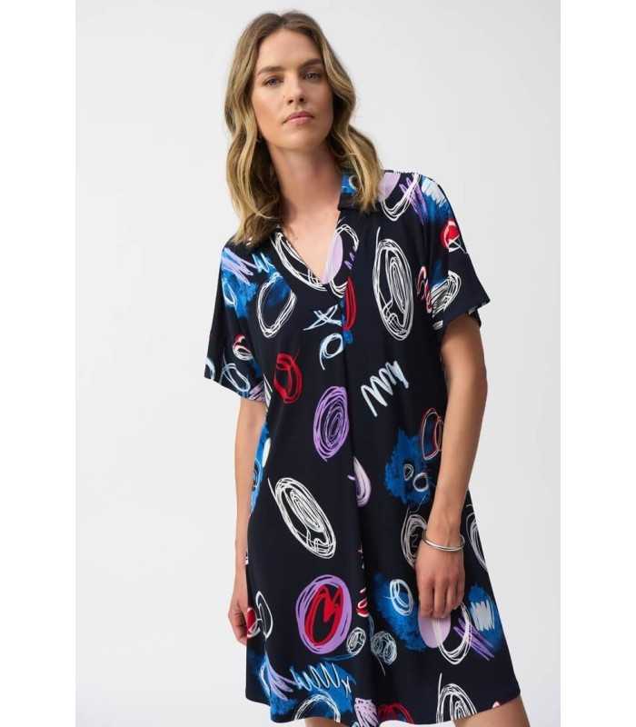 Vestido Estampado Garabatos Joseph Ribkoff Mujer