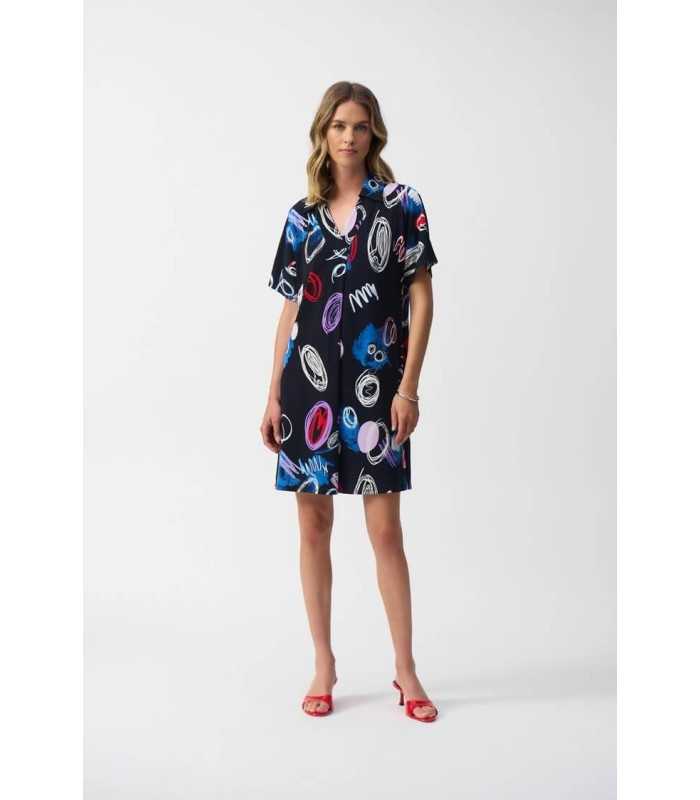 Vestido Estampado Garabatos Joseph Ribkoff Mujer