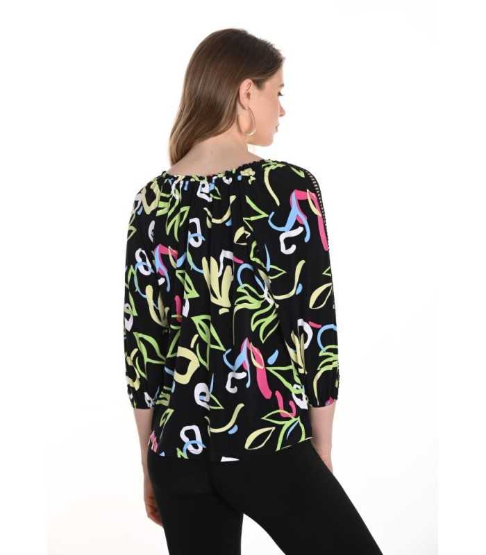 Top Estampado Abstracto Frank Lyman Mujer