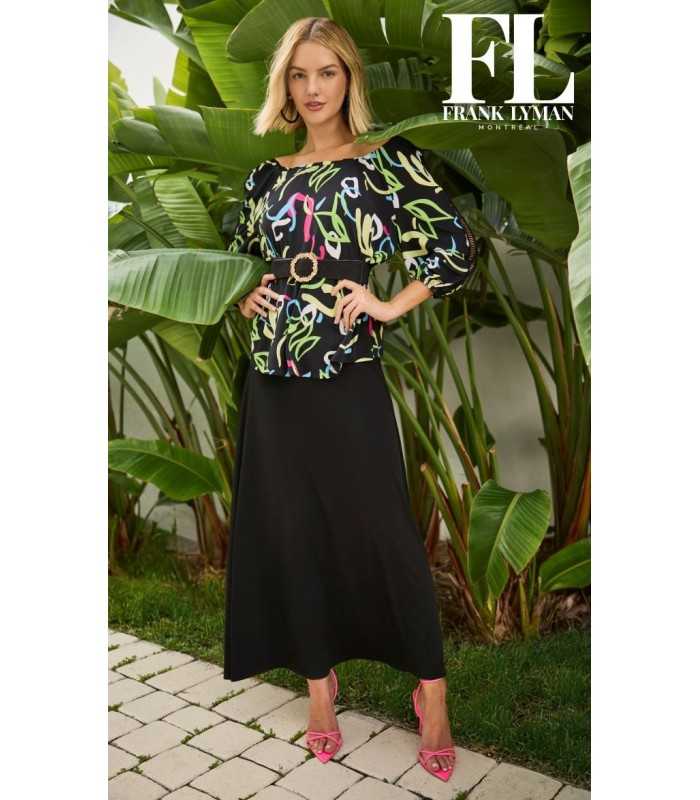 Top Estampado Abstracto Frank Lyman Mujer