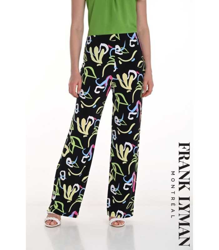 Pantalón Punto Estampado Frank Lyman Mujer