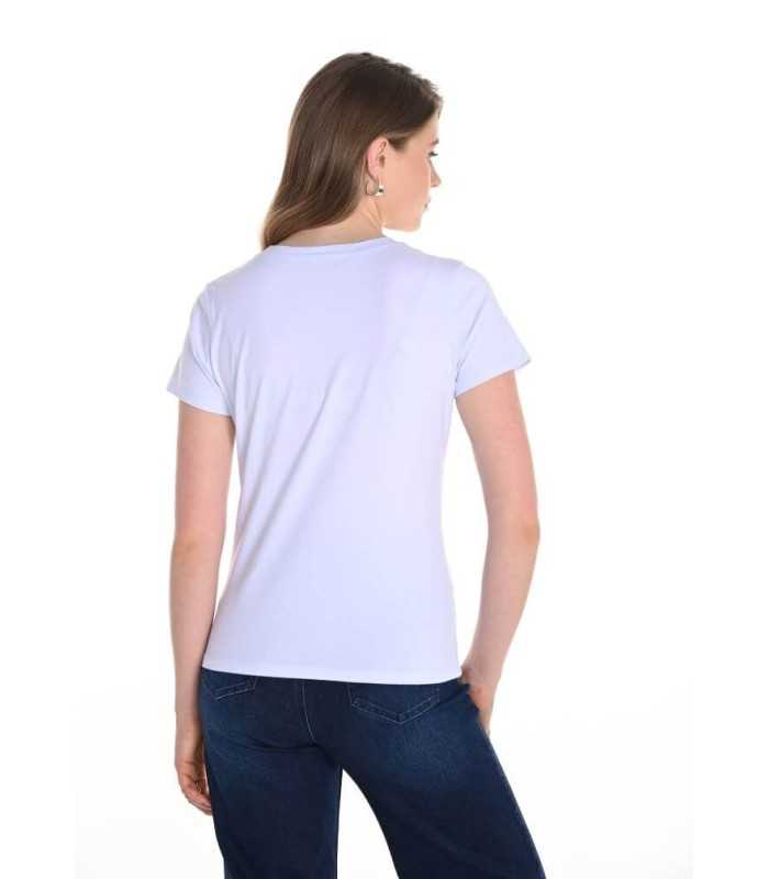 Camiseta Blanca Love Frank Lyman Mujer