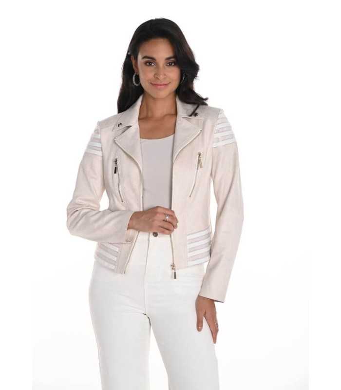 Chaqueta Polipiel Piedra Frank Lyman Mujer