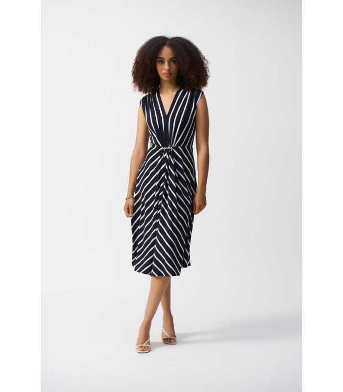 Vestido Ajustado Rayas Joseph Ribkoff Mujer
