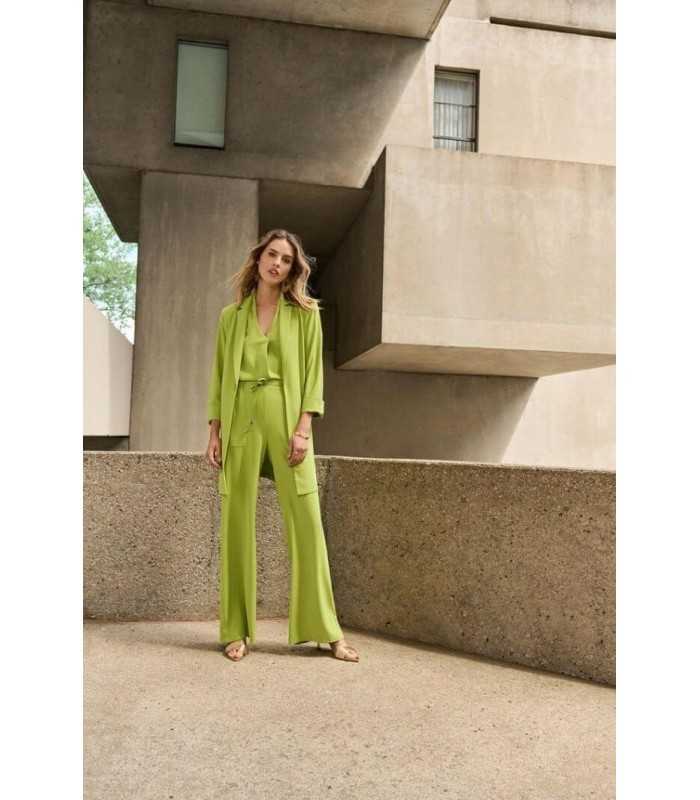 Blazer Largo Beige Joseph Ribkoff Mujer