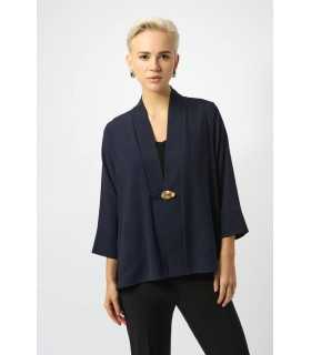Chaqueta Trapecio Marino Joseph Ribkoff Mujer