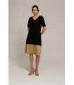 Vestido Bicolor Luis Civit Mujer