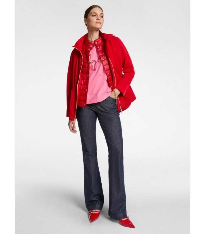 Parka Roja Desmontable Elena Miro Mujer