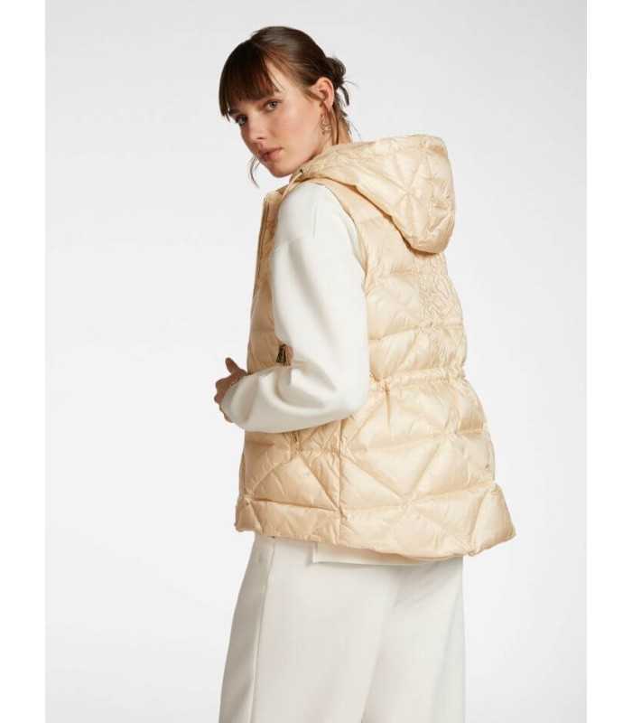 Chaleco Acolchado Beige Elena Miro Mujer