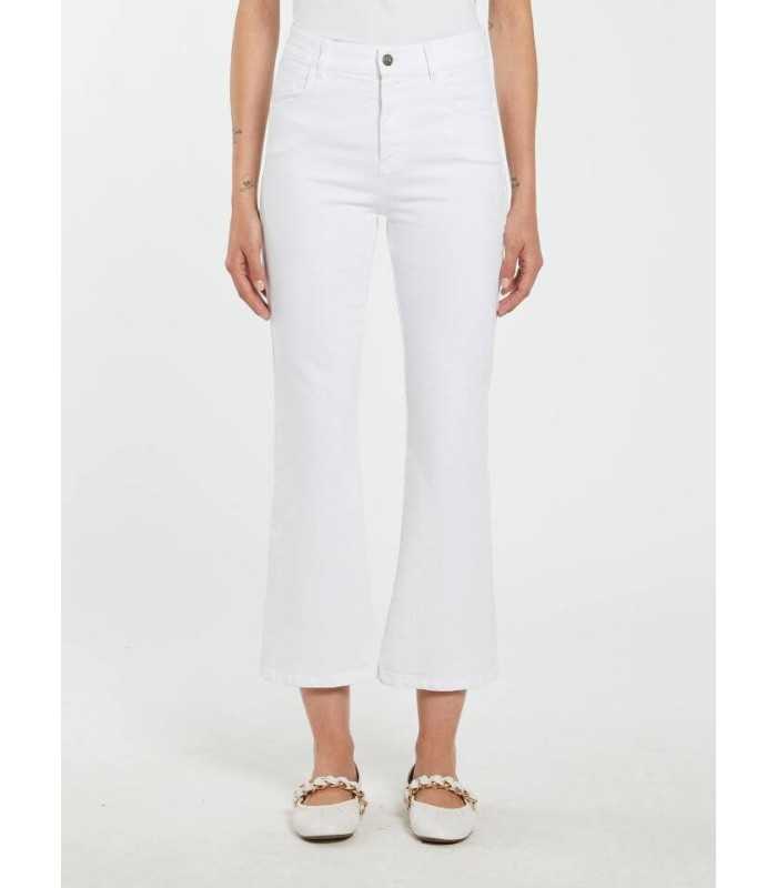 Pantalón Campana Blanco Marella Mujer