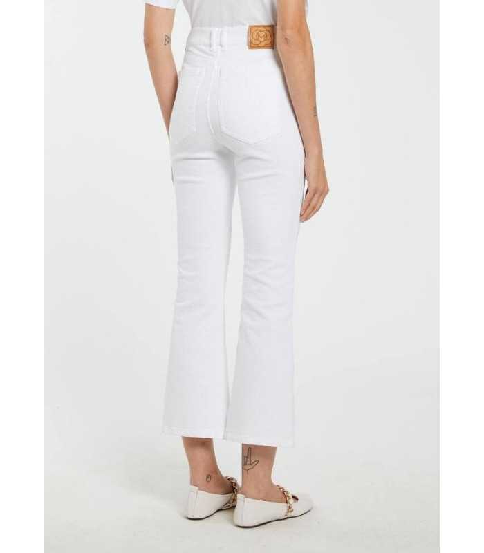 Pantalón Campana Blanco Marella Mujer