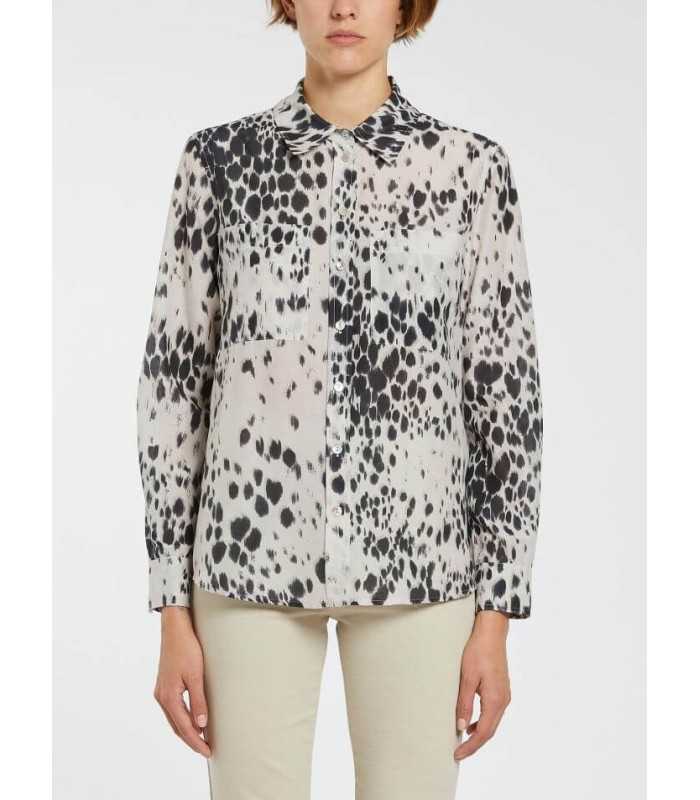 Camisa Seda Animal Print Marella Mujer