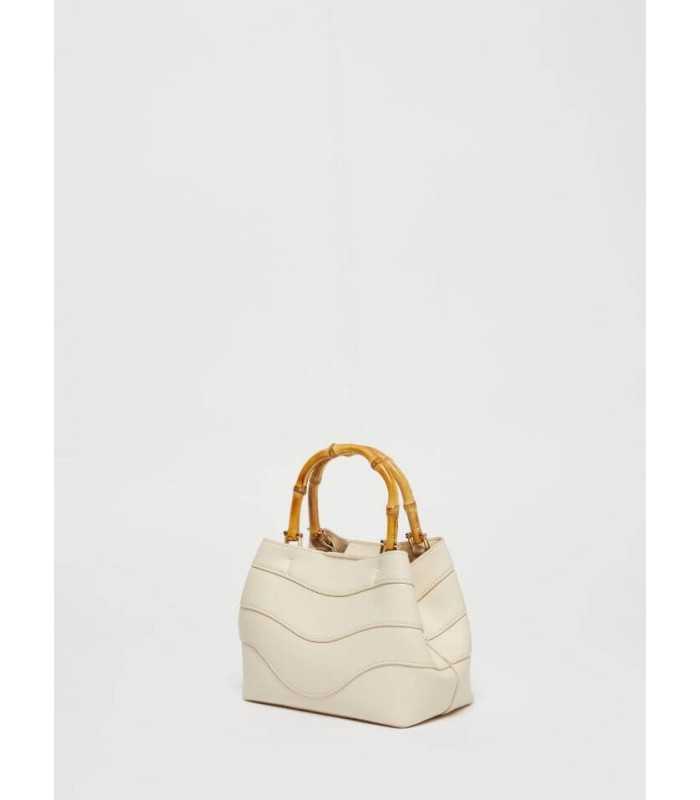 Bolso Shopper Marfil Marella Mujer