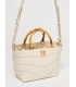 Bolso Shopper Marfil Marella Mujer