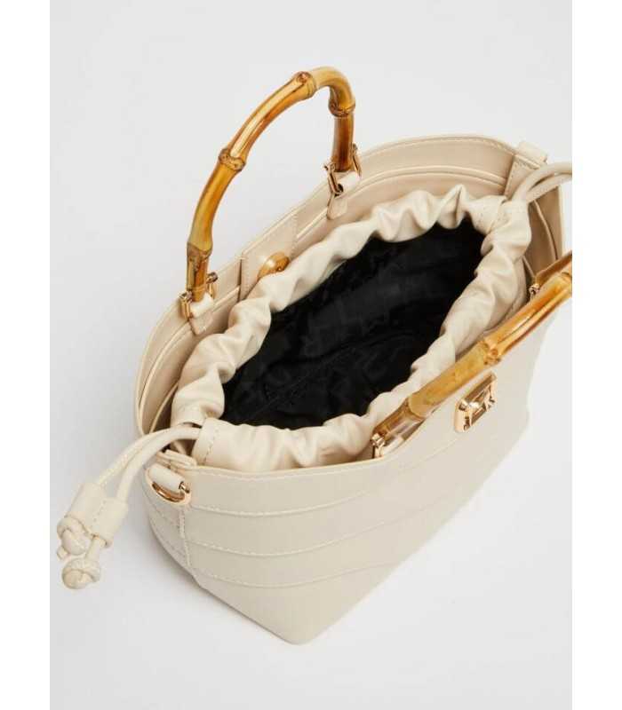 Bolso Shopper Marfil Marella Mujer