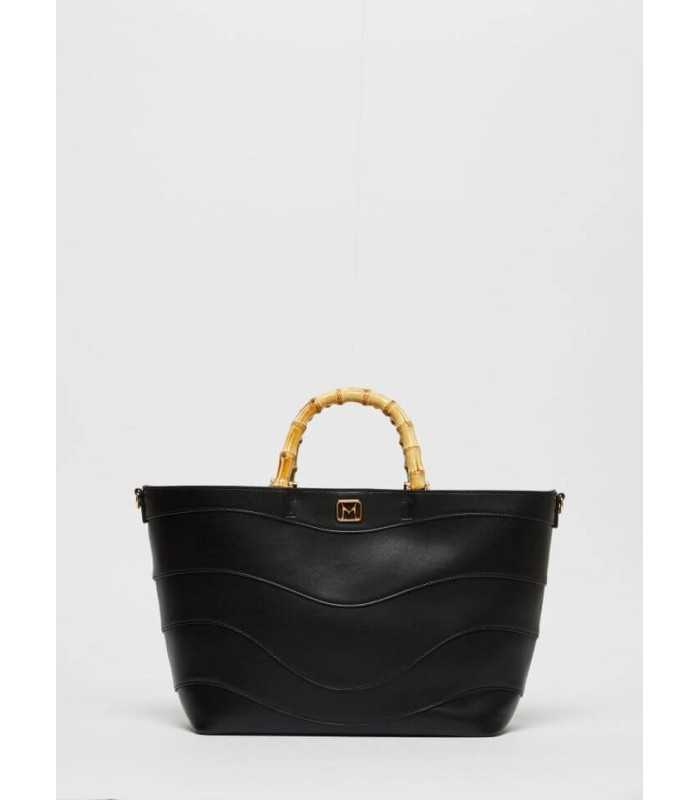 Bolso Shopper Negro Marella Mujer