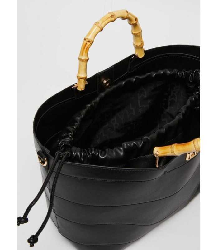 Bolso Shopper Negro Marella Mujer